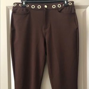 BRAND NEW Michael Kors Saddle Brown Slacks